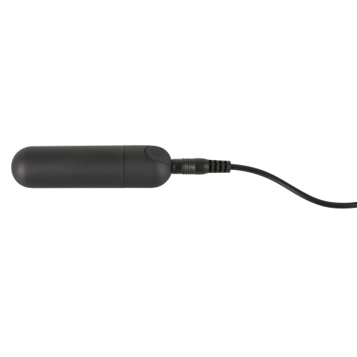 Orion Black Velvets RC Butt Plug анальная пробка с вибрацией и дистанционным управлением, 12.9х3.6 см